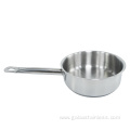 small stainless steel cooking pot